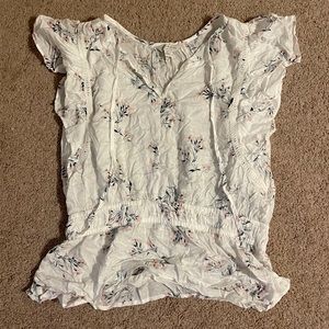LUCKY BRAND flower blouse